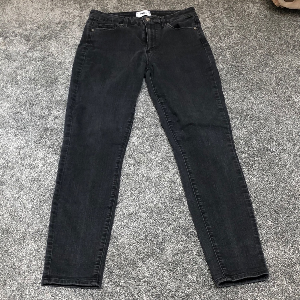 PAIGE black jeans- barely worn